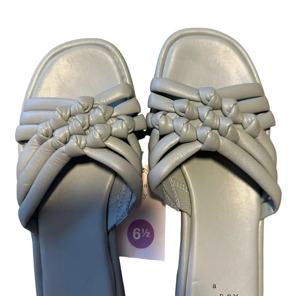 a‎ new day Light Blue / Dulce Sandals - Size 6.5 NWT